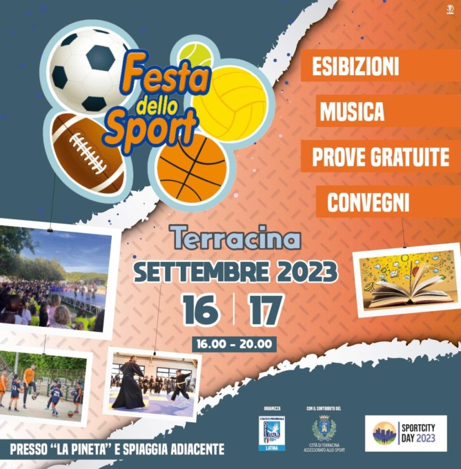 REGIONE LAZIO: WEEK END CON LA FESTA DELLO SPORT