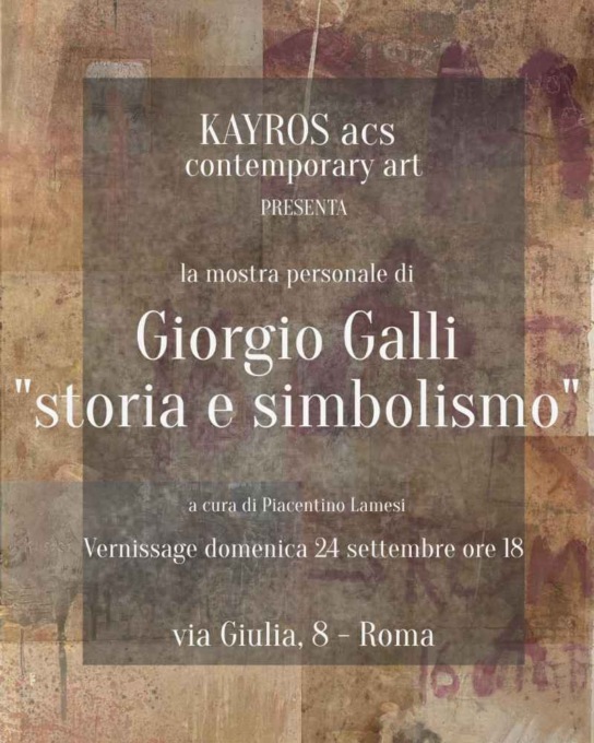 ROMA: “STORIA E SIMBOLISMO”, L’INAUGURAZIONE