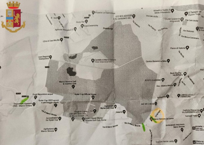 ROMA: RYDER CUP, SVENTATO BLITZ DEGLI AMBIENTALISTI