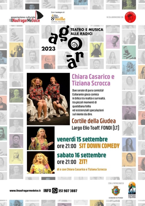 FONDI: “AGORA’-TEATRO E MUSICA ALLE RADICI”