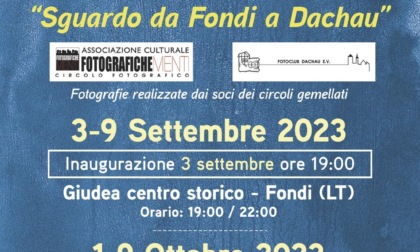 FONDI: GEMELLAGGIO CON DACHAU, LA MOSTRA