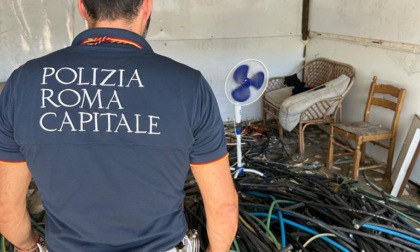 ROMA: MAXI SEQUESTRO DI RAME