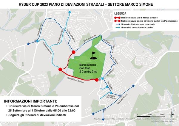 ROMA: RYDER CUP, CAMBIA LA MOBILITA’