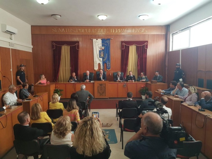 TERRACINA: LA VISITA DEL PREFETTO