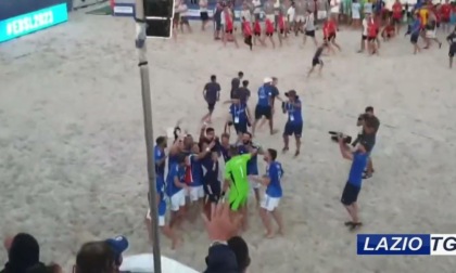 BEACH SOCCER: ITALIA CAMPIONE D’EUROPA