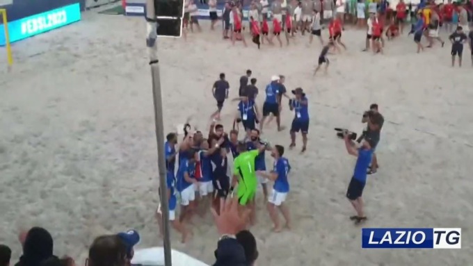 BEACH SOCCER: ITALIA CAMPIONE D’EUROPA