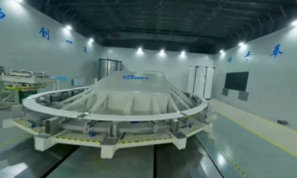 Cina: tour con drone della struttura scientifica CRAFT