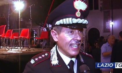 LATINA: CARABINIERI, IL SALUTO DEL COMANDANTE