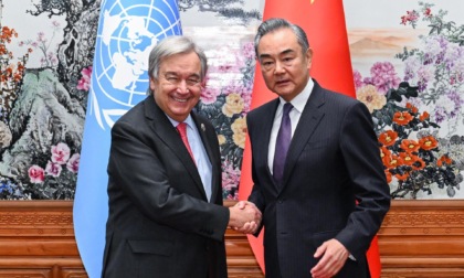 Cina: Wang Yi incontra segretario generale ONU a Pechino