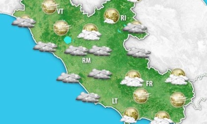 METEO: PIOGGE E CALO DELLE TEMPERATURE NEL LAZIO