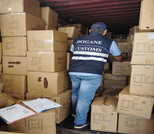 APRILIA: MERCE NON SICURA, MAXI SEQUESTRO