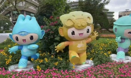 Cina: elementi dei Giochi asiatici a Hangzhou
