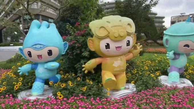 Cina: elementi dei Giochi asiatici a Hangzhou