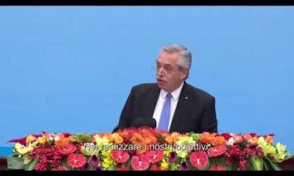 Cina: presidente argentino, BRI promuove cooperazione globale