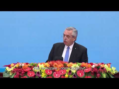 Cina: presidente argentino, BRI promuove cooperazione globale