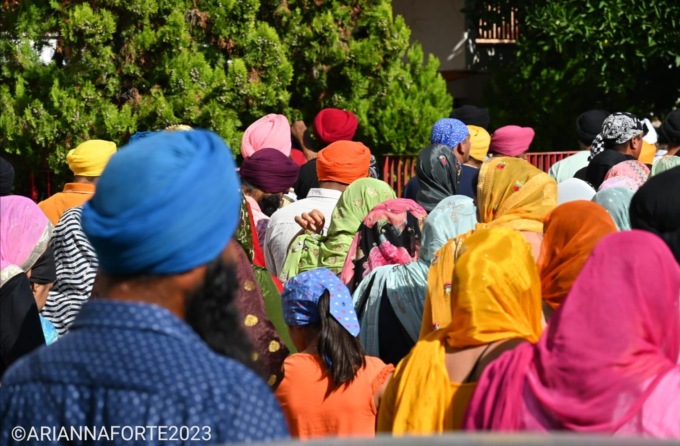 TERRACINA: NAGAR KIRTAN, LA FESTA SIKH