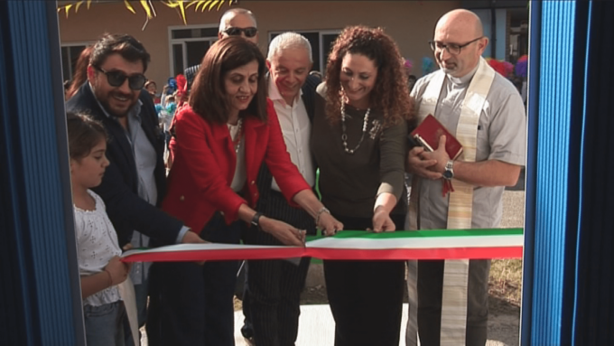 PONTECORVO: INAUGURATA LA NUOVA PALESTRA AL PLESSO PULCINI