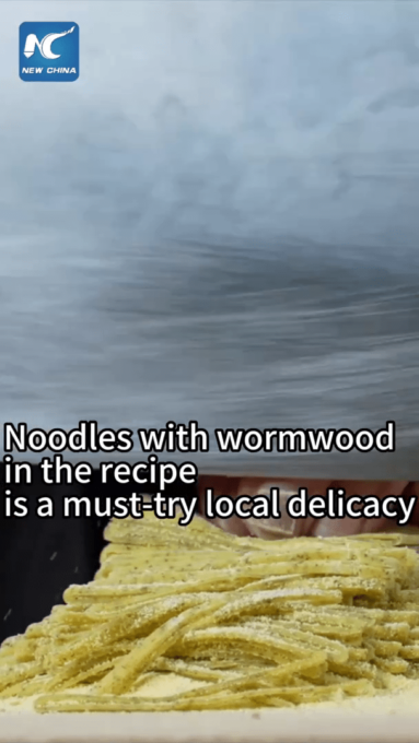 Cina: prelibatezza del Ningxia, noodles con l’assenzio