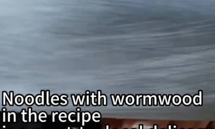 Cina: prelibatezza del Ningxia, noodles con l'assenzio