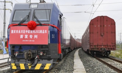 Cina: primo treno JSQ partito da Chongqing alla volta dell'Europa (1)