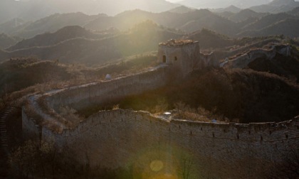 Cina: vista della Grande Muraglia di Gubeikou (1)