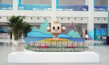 Cina: preparativi della Expo sulle catene di fornitura internazionali a Pechino (1)