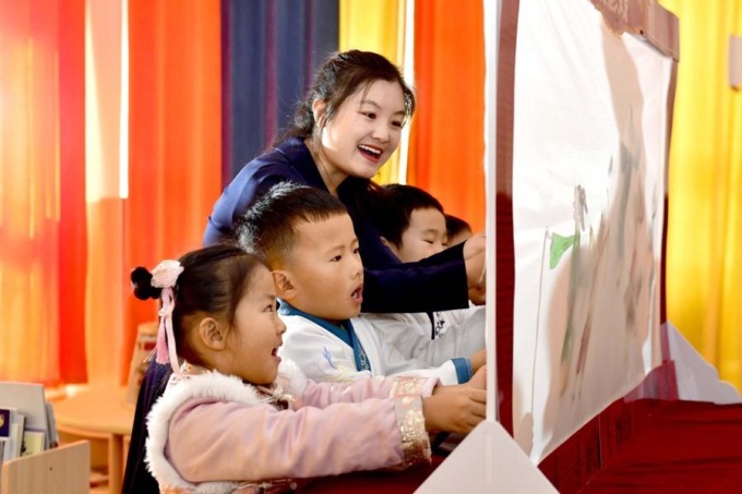 Cina: Jinan, asilo Shanwang promuove cultura tradizionale (3)