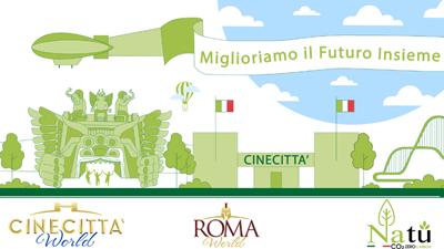 ROMA: CINECITTA’ WORLD, PIANTATI 2.000 NUOVI ALBERI