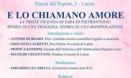 LATINA: DOMANI L’INIZIATIVA “E LO CHIAMANO AMORE”