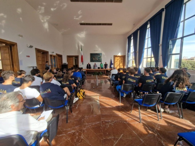 CANOTTAGGIO: LA NAZIONALE RICEVUTA DAL SINDACO