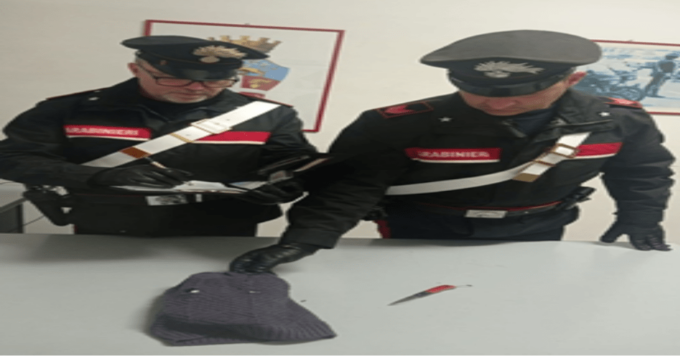 FORMIA: TENTATA RAPINA DA TRONY, ARRESTATA