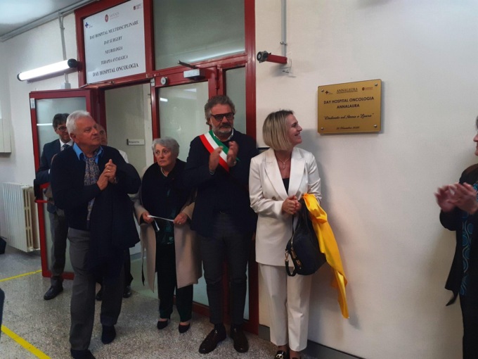 TERRACINA: DAY HOSPITAL ONCOLOGICO NEL RICORDO DI ANNA E LAURA