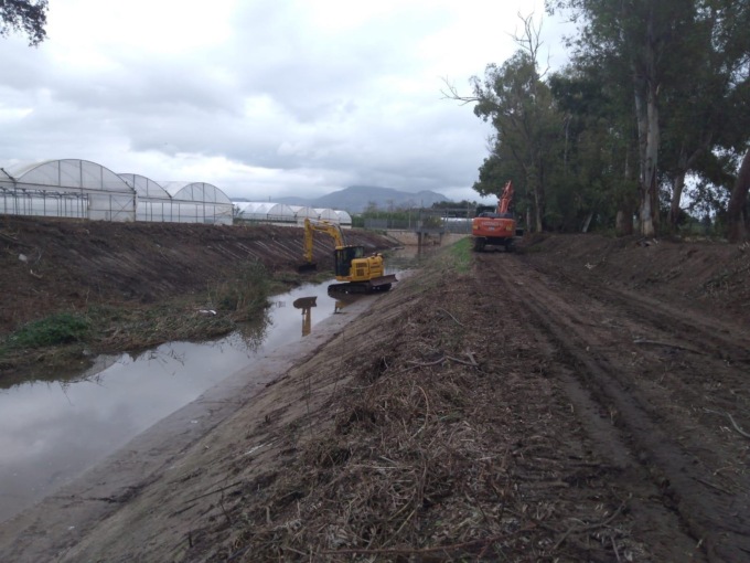 TERRACINA: LA PULIZIA DEI CANALI