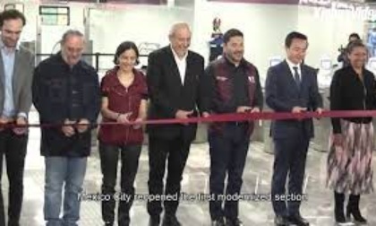 A Città del Messico riapre linea della metro modernizzata