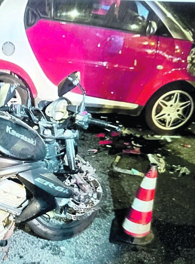 ROMA: SCONTRO AUTO-MOTO, MORTO 61ENNE