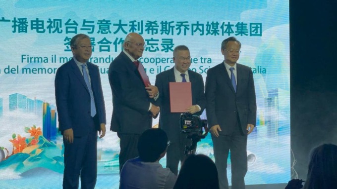 GOLD TV: FIRMATO L’ACCORDO CON LA TV DEL GUANGDONG