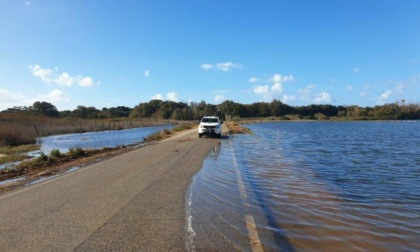 SABAUDIA: MALTEMPO , ESONDA IL LAGO DI CAPROLACE