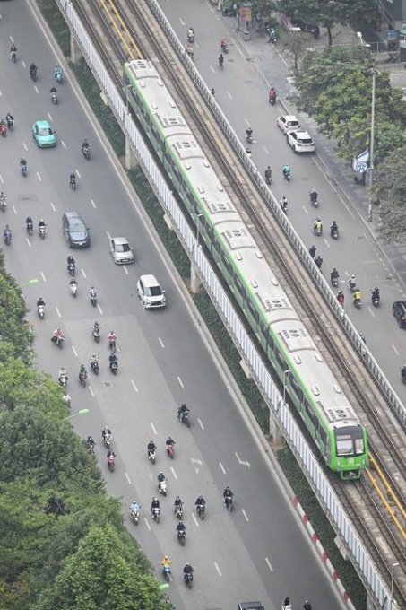Vietnam: ferrovia urbana sopraelevata ad Hanoi 