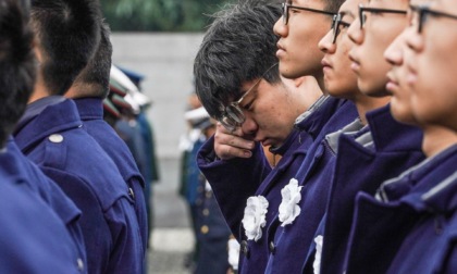 Cina: Jiangsu, cerimonia per commemorare vittime Massacro di Nanchino (1)
