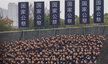Cina: Jiangsu, cerimonia per commemorare vittime Massacro di Nanchino (2)