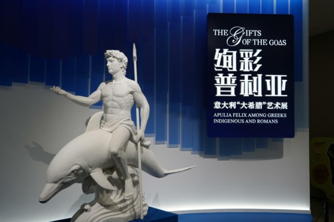 Cina: mostra d’arte pugliese su antica Grecia in corso a Guangzhou