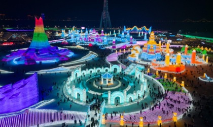 Cina: Heilongjiang, apre Harbin Ice-Snow World (1)