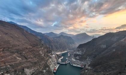 Cina: stazione idroelettrica di Wudongde tra Sichuan e Yunnan