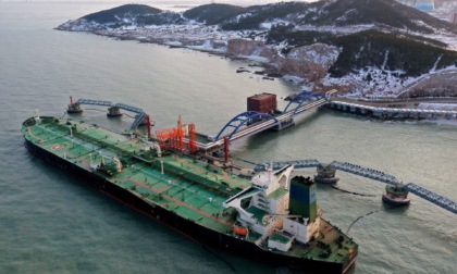 Cina: Shandong, traffico di petrolio greggio a Yantai