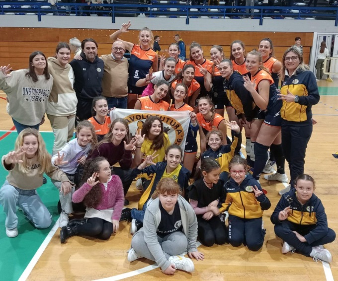 PALLAVOLO B2 FEMMINILE: FUTURA TERRACINA-ALFIERI CAGLIARI 3-0