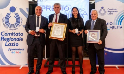 FIPAV LAZIO: CONSEGNATO IL PREMIO MILITA