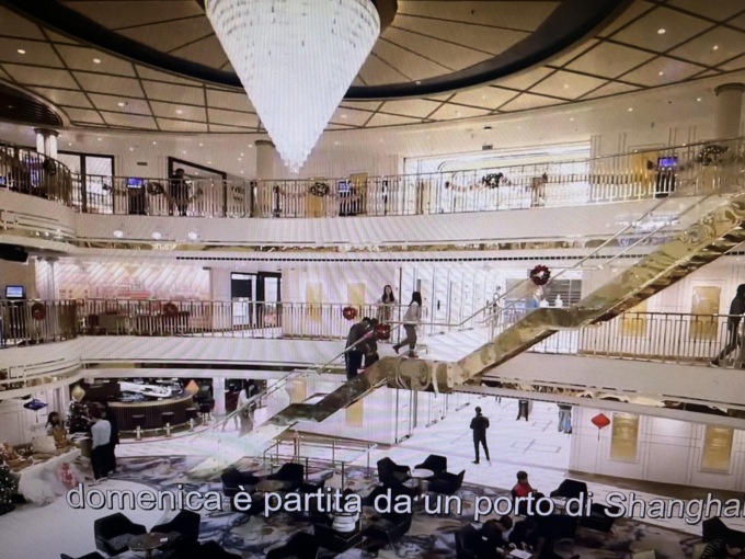 Cina: prima grande nave da crociera costruita dal Paese inizia attività di prova