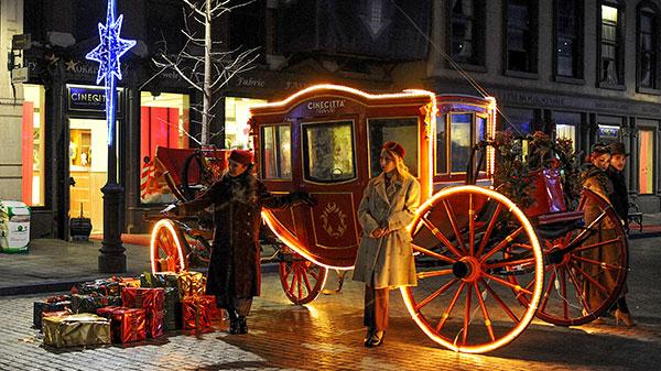 ROMA:SI ACCENDE IL NATALE A CINECITTA’ WORLD