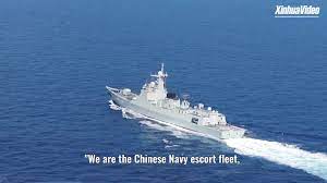 “Siamo la flotta di scorta della Marina cinese”
