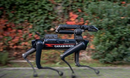 ROMA: SAETTA, IL NUOVO CANE ROBOT DEL NUCLEO ARTIFICIERI